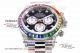 Perfect Replica New Rolex Daytona Rainbow White Gold Diamond Bezel Watch (7)_th.jpg